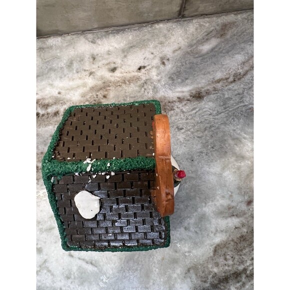 Lemax Pretzel Stand Christmas Village RARE xmas snow food stand decor Pretzels - Picture 7 of 15